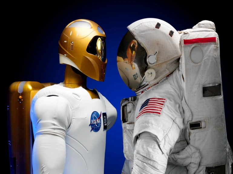 Persons Wearing White Astronaut Suit